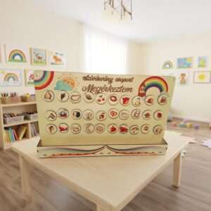 Megérkeztem - ovis tábla